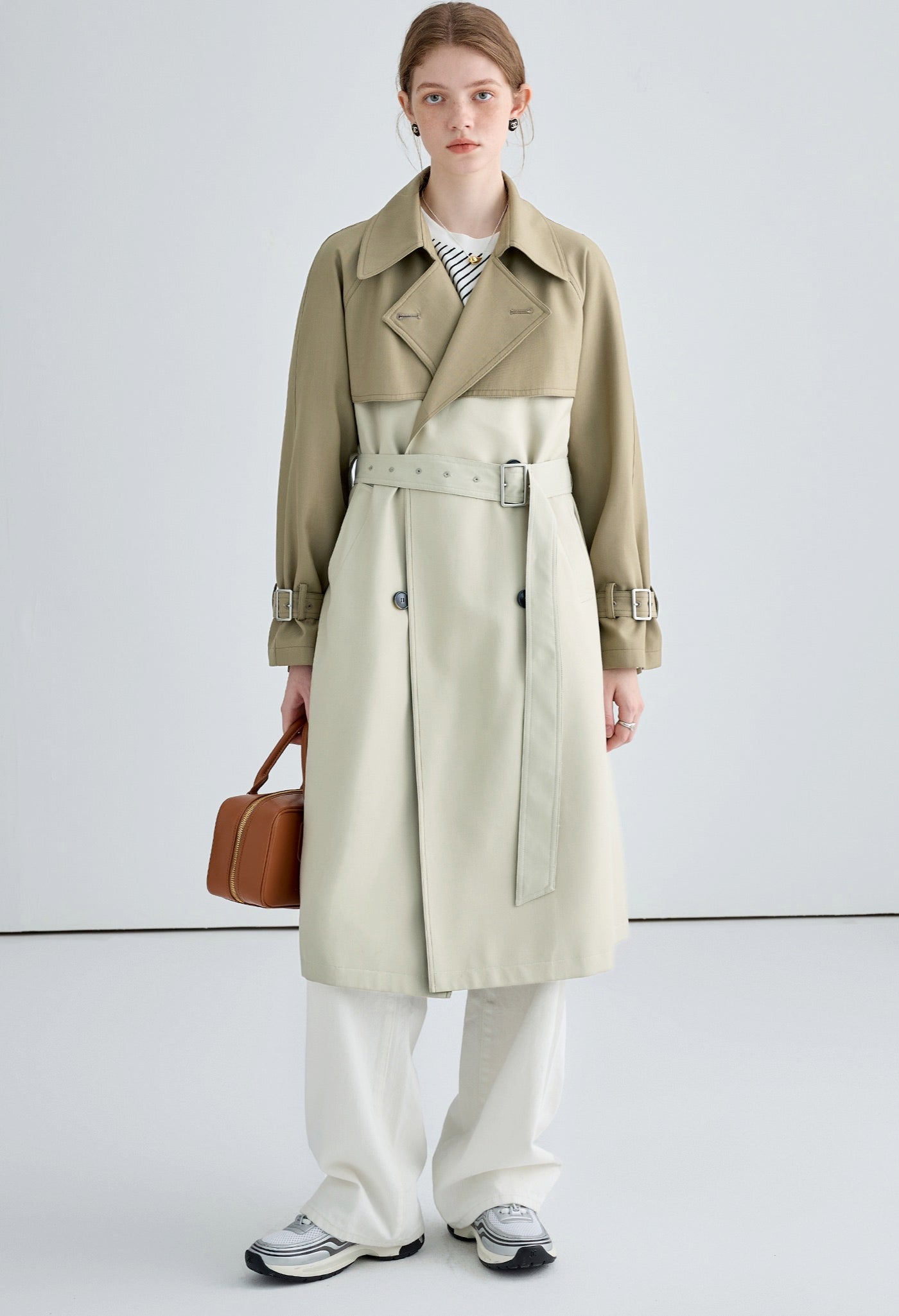 color,block,trench,coat,beige,white,simple,cute,cool,sexy,mode,modern