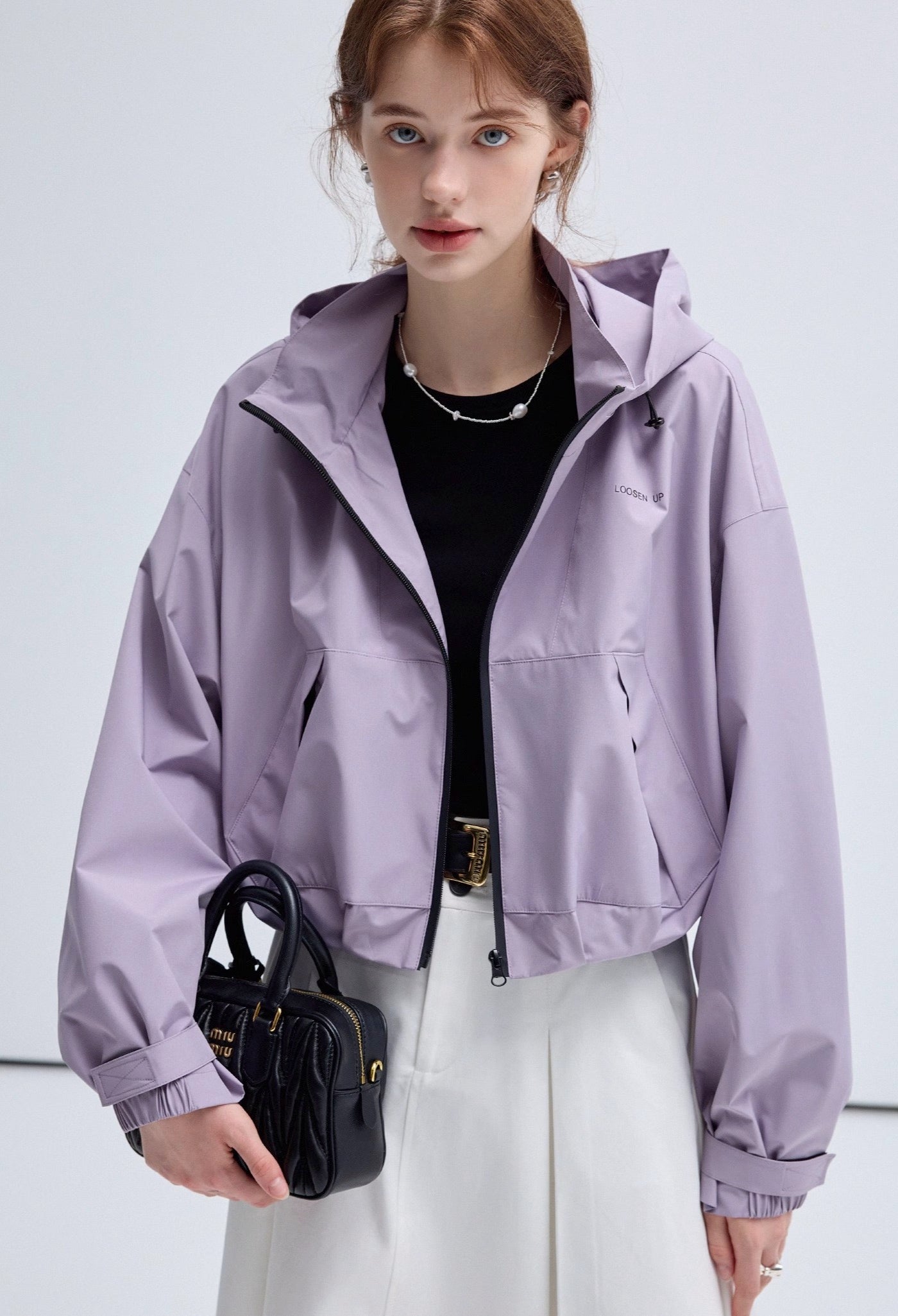 purple,american,short,hoodie,coat,jacket,simple,cute,cool,sexy,mode,modern