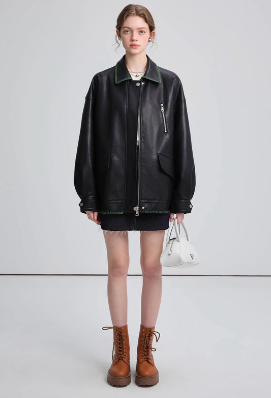 pu,leather,jacket,hong-kong,style,short,coat,simple,cool,cute,mode,sexy,modern