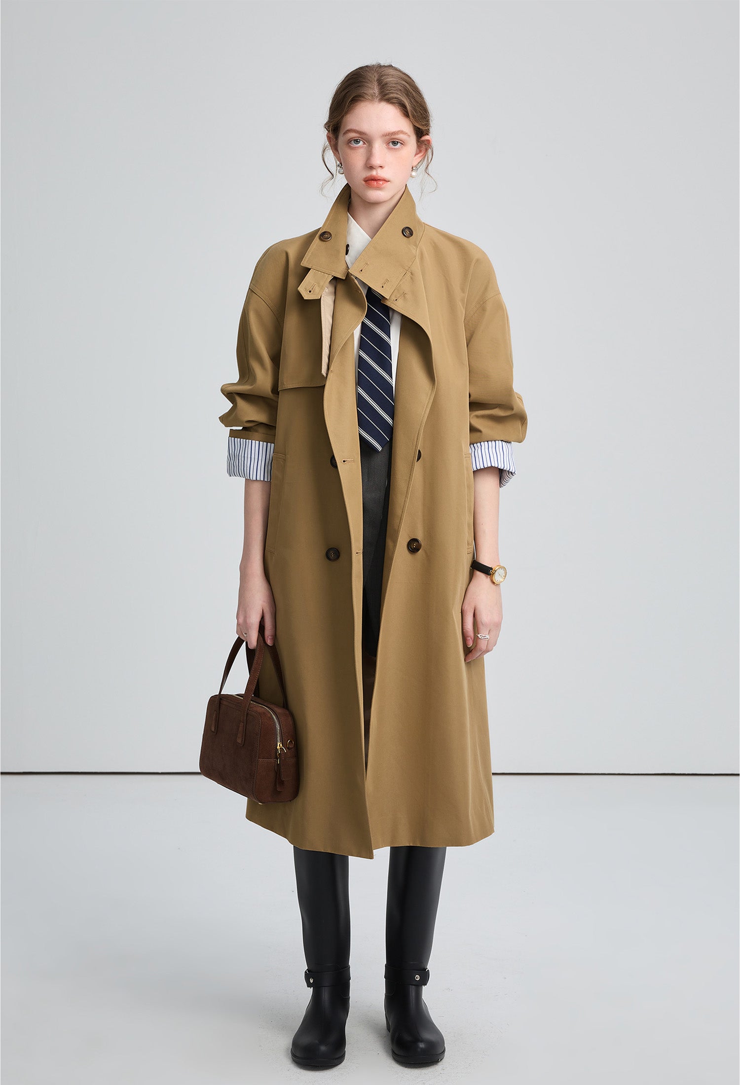 british,trench,coat,beige,cool,simple,cute,sexy,mode