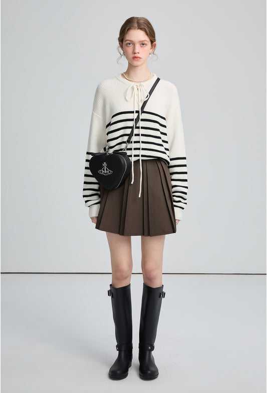 marine,stripe,knit,sweater,simple,cute,cool,sexy,mode