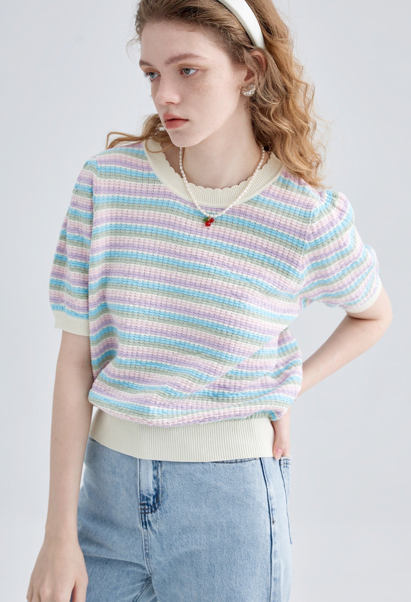 icecream,knit,sweater,pastel,white,cool,cute,sexy,mode,simple,