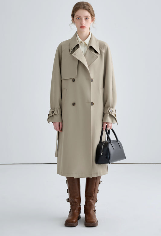 double,breast,trench,coat,beige,simple,cool,cute,sexy,mode,modern,